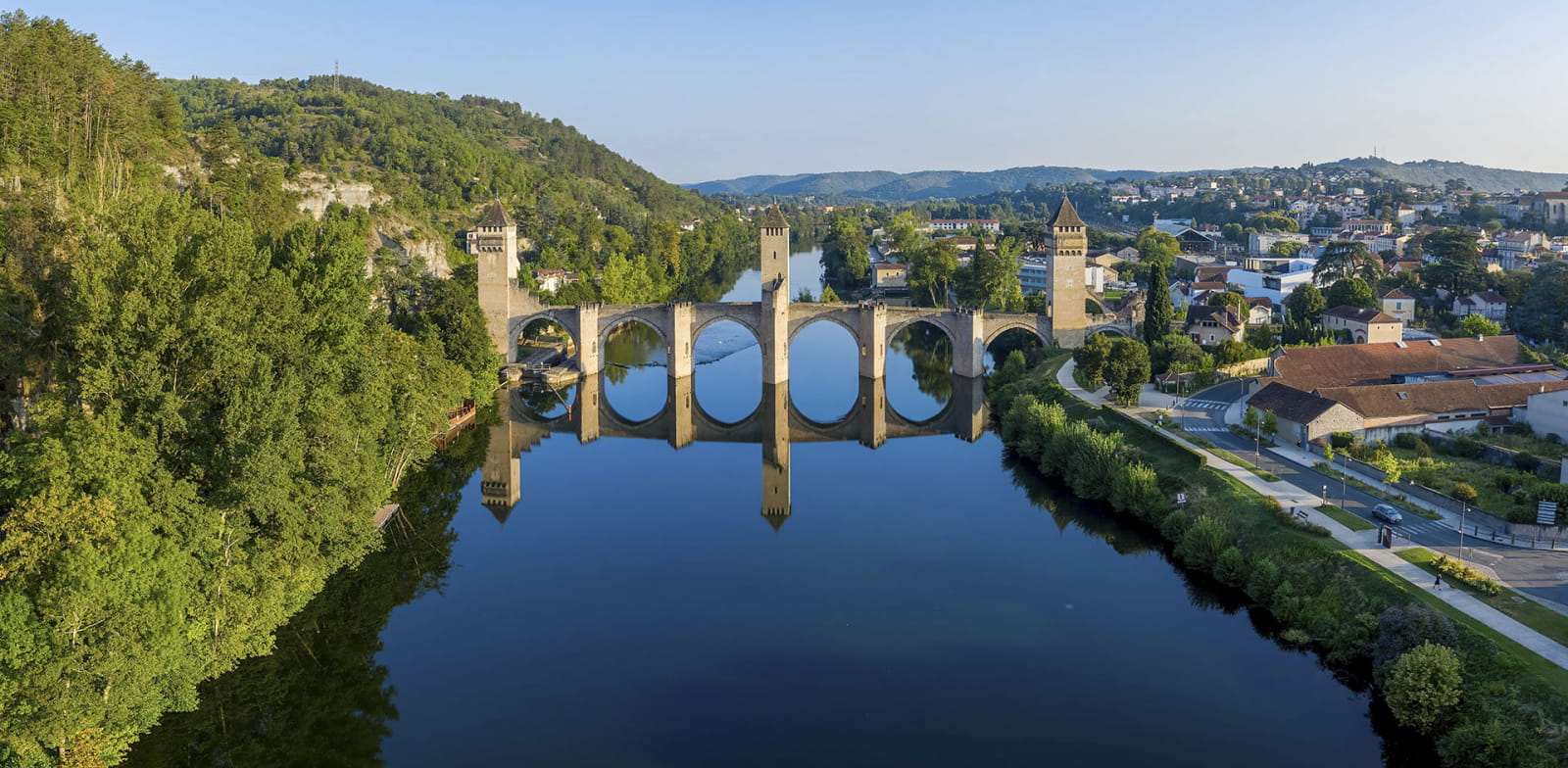 El puente Valentré en Cahors