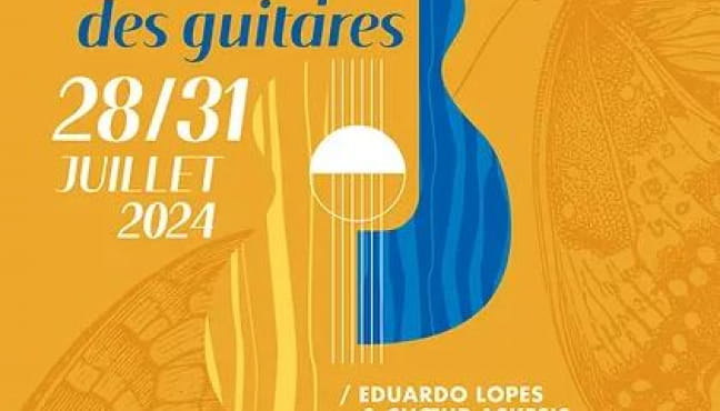 Festival international le Temps des Guitares Du 28 au 31 juil 2024