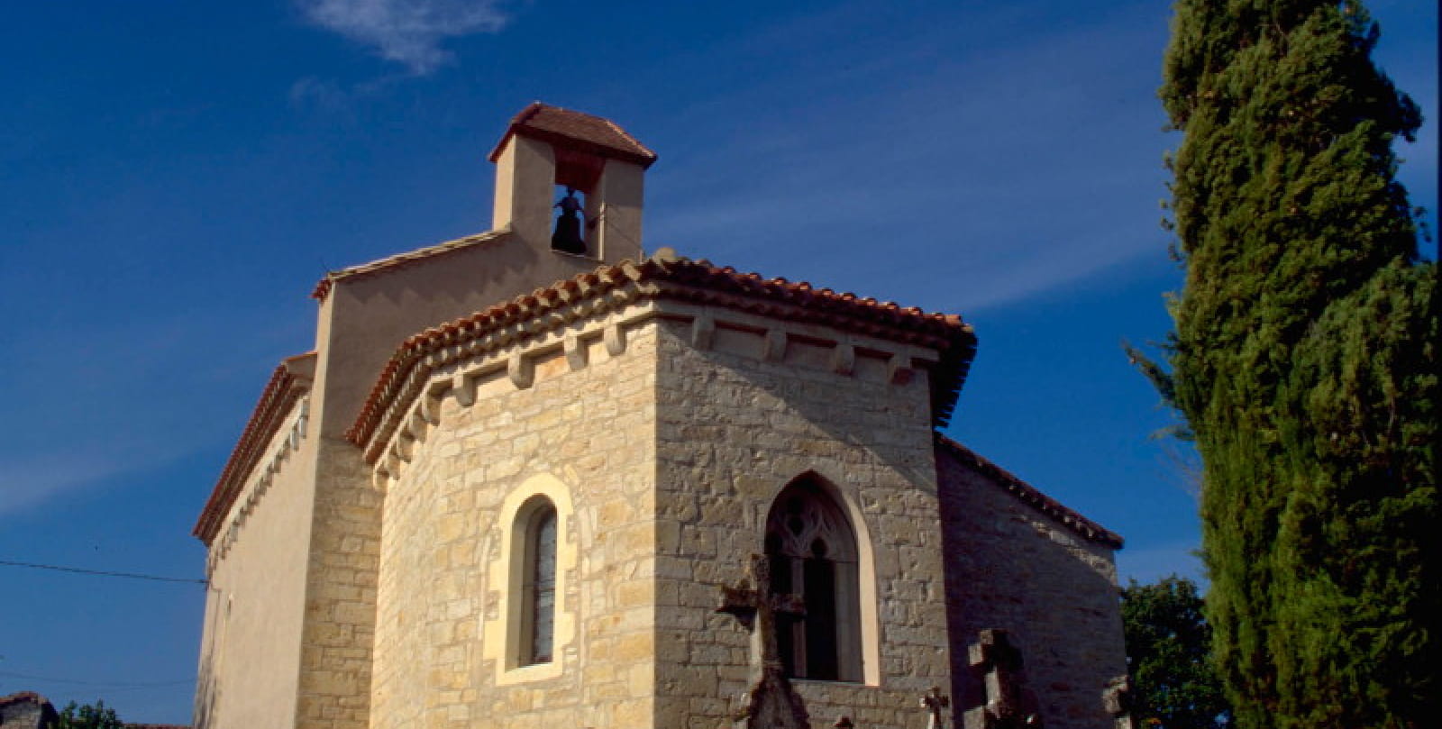 Labastide Marnhac: Romanesque church of Salgae