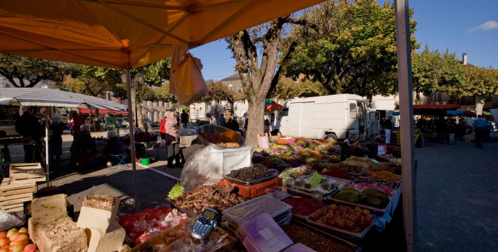 Mercado en Cajarc
