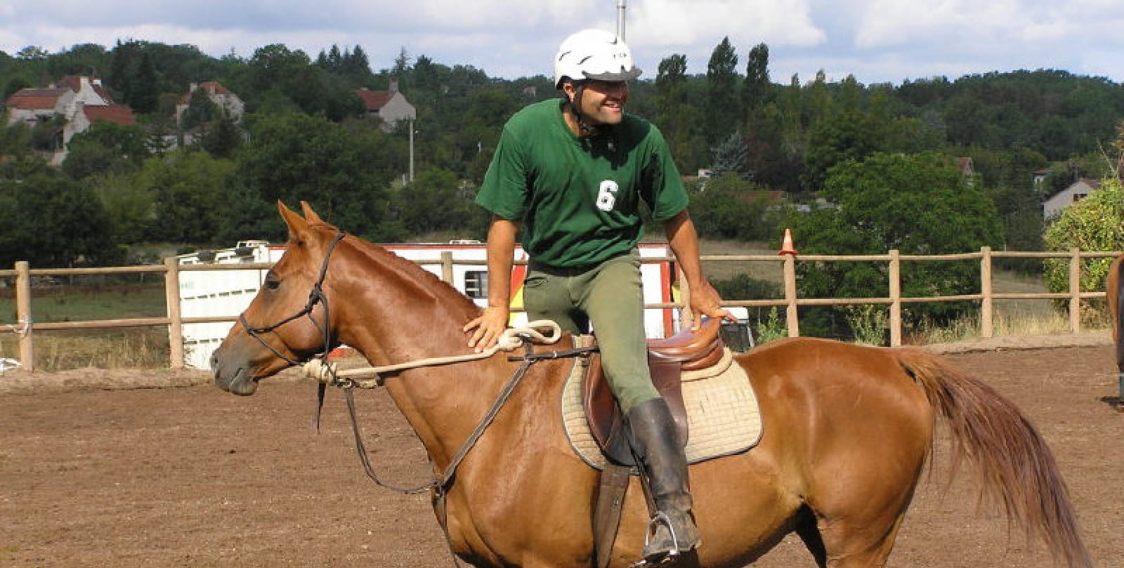 Horse ball Didier Fraysse equestrian center - Limogne