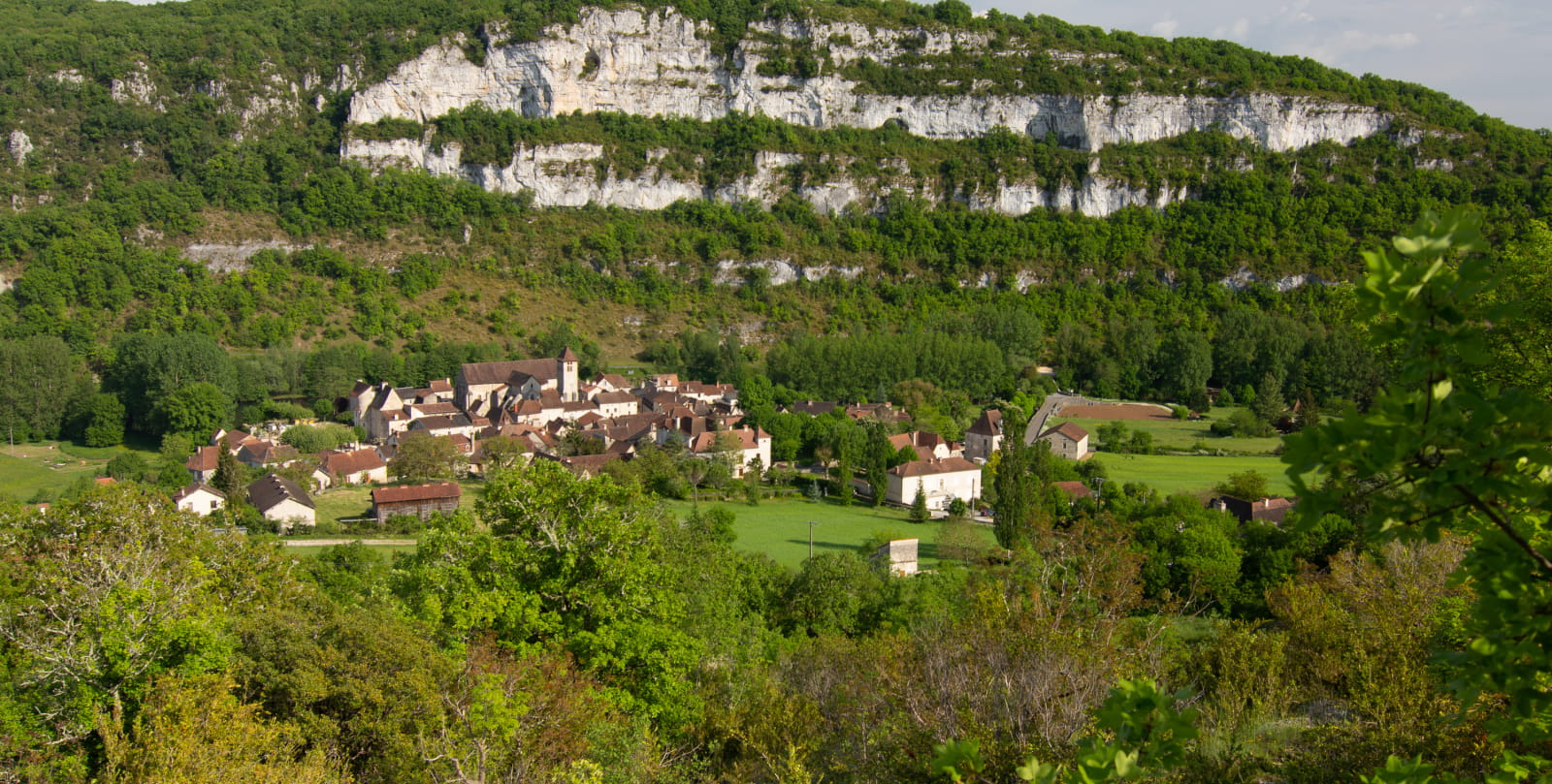 Uitzichtpunt over Marcilhac-sur-Célé